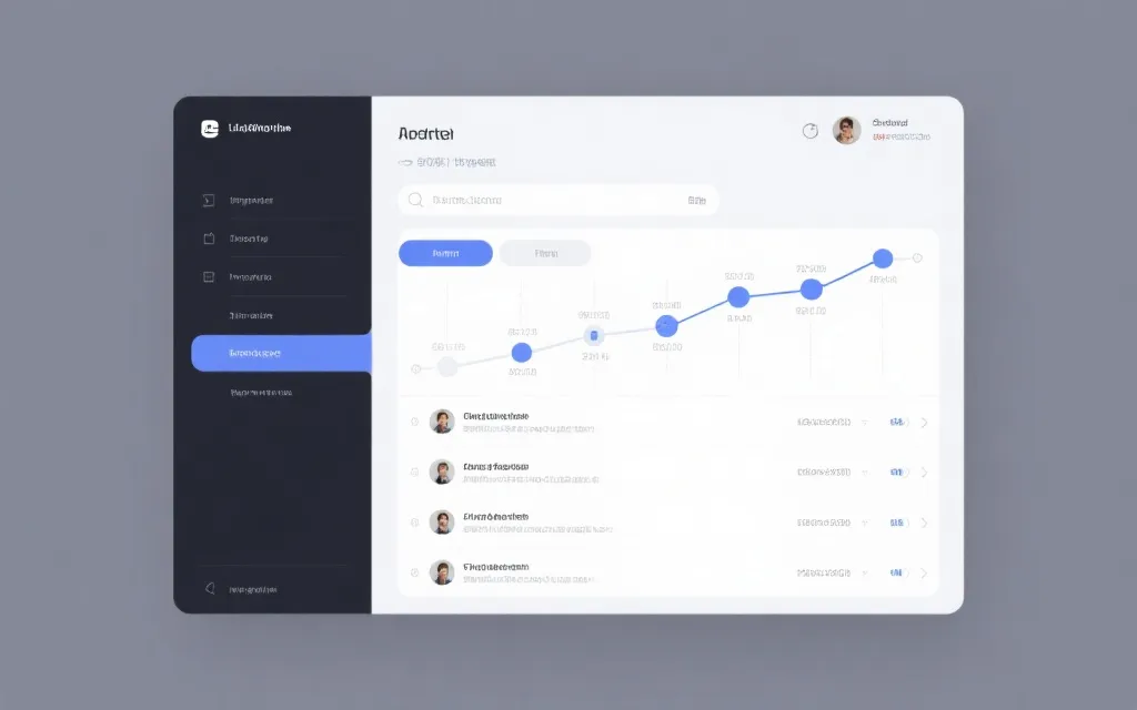 信息展示页面示例,结构化布局与筛选功能